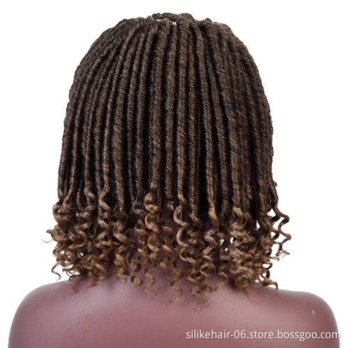 18 "Soft Curly Dreadlocks  braids pictures dread braids styles Crochet Goddess faux Locs crochet braid african hair extensions